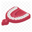 Kunstliche Zahnmedizinische Zahne Symbol