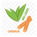 Herb Leaf With Cinnamon  アイコン