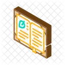 Book Medical Herb Icon