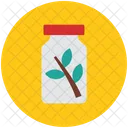 Herbal Medicine Jar Icon