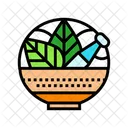 Herbal Medicine Ayurveda Icon