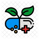 Herbal Medicine Pharmaceutical Icon