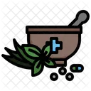 Herbal Medicine Ayurveda Therapy Icon