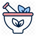 Herbal Therapy Mortar Icon