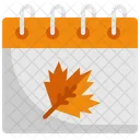 Herbstkalender  Symbol