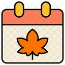 Herbstkalender  Symbol