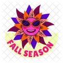 Herbstsaison Thanksgiving Festival Symbol