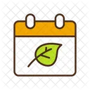 Herbstsaison Kalender Saison Motte Symbol