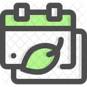 Kalender Herbst Symbol