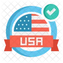 Hergestellt in den USA  Symbol