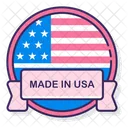 Hergestellt in den USA  Symbol