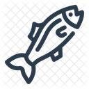 Hering Fisch Meeresfruchte Symbol