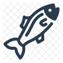 Hering Fisch Meeresfruchte Symbol
