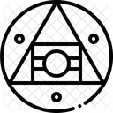 Hermetisch Luftdicht Technologie Symbol