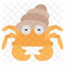 Hermit crab  Icône