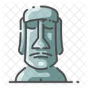 Hermosa Isla De Pascua Icono