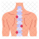 Slipped Disc Backache Spine Pain Icon