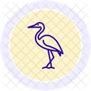 Heron Bird Water Icon