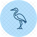 Heron Bird Water Icon