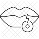 Herpes Fieberblaschen Virus Symbol