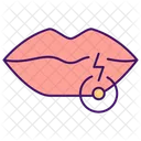 Herpes Fieberblaschen Virus Symbol