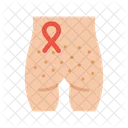 Herpes Symptome Vitiligo Symbol