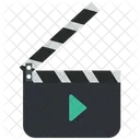 Herramienta De Claqueta De Pelicula Para Numerar Filmacion Claqueta Para Numeracion Claqueta De Cine Icon
