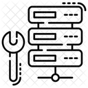 Herramienta De Configuracion De Base De Datos Centro De Datos Preferencia De Servidor De Datos Icono