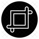 Recorte Herramienta De Recorte Herramienta De Diseno Icono