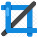 Herramienta De Recorte Herramienta De Photoshop Herramienta De Diseno Icono