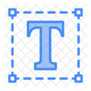 Cuadro De Texto Texto Herramienta De Texto Icono
