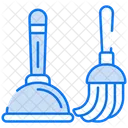 Herramienta de limpieza  Icono