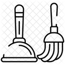 Herramienta de limpieza  Icono