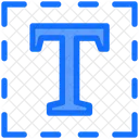 Diseno Grafico Texto T Icono