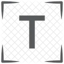 Herramienta de texto  Icono