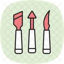 Herramienta Para Esculpir Icono