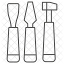 Herramienta Para Esculpir Icono