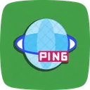 En Linea Ping Sitio Web Icono