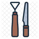 Herramientas Herramienta De Bucle Cuchillo De Desbarbado Icono