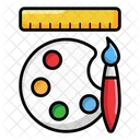 Herramientas de arte  Icono