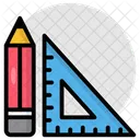 Herramientas De Dibujo Herramientas De Escritura Papeleria Icono
