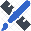 Cepillo Diseno Regla Icono
