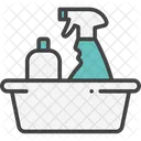Herramientas De Limpieza Articulos De Limpieza Cosas Para Fregar Icono