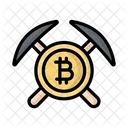 Herramientas De Mineria Pico Mineria De Bitcoin Icon