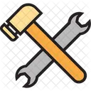 Herramientas De Reparacion Herramientas De Garaje Llave Inglesa Icono