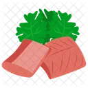 Herring Filet Meat Beef Icon