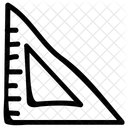 Lineal Mathematik Geometrie Symbol