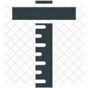 Lineal Massstab Mass Symbol