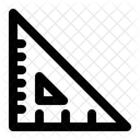 Lineal Dreieck Mass Symbol