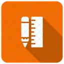 Lineal Zeichnung Design Icon